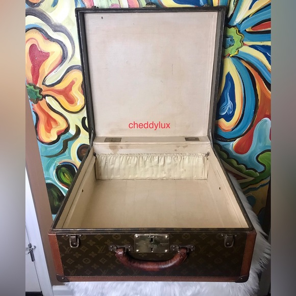 🛑SOLD🛑😍🥰😘Authentic Rare Vintage Louis Vuitton Trunk - Picture 8 of 14